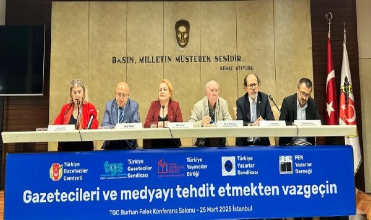 Basın örgütlerinin çağrısı: "GAZETECİLERİ SERBEST BIRAKIN!"