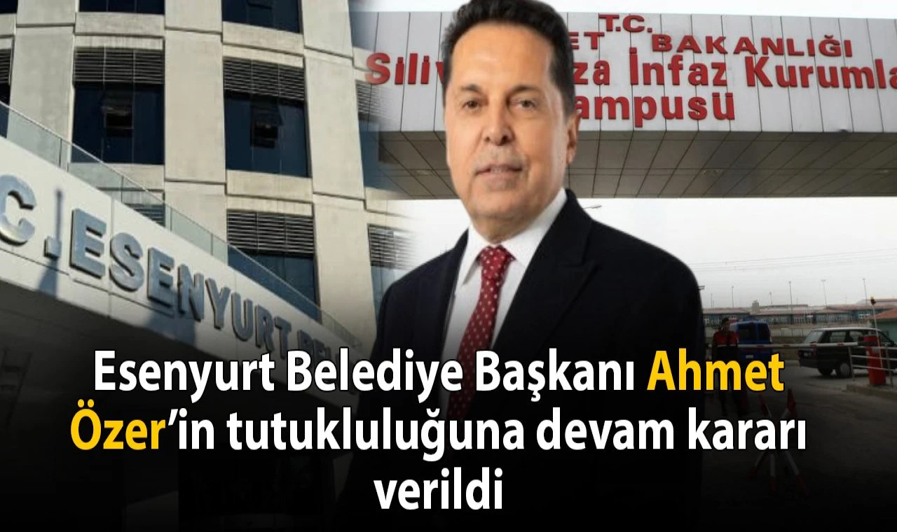 Ahmet Özer'in tutukluluğuna devam kararı verildi