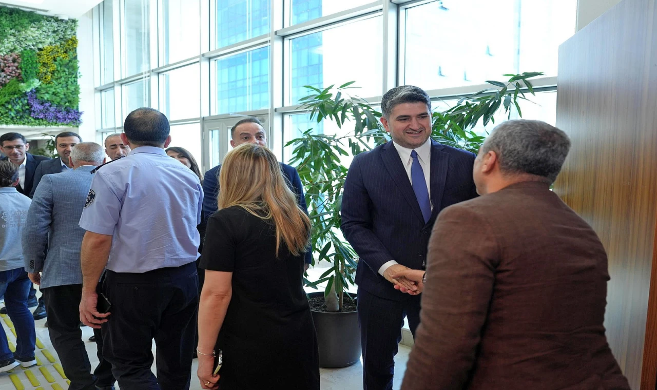 Ataşehir Belediyesi çalışanlarıyla Bayramlaşma