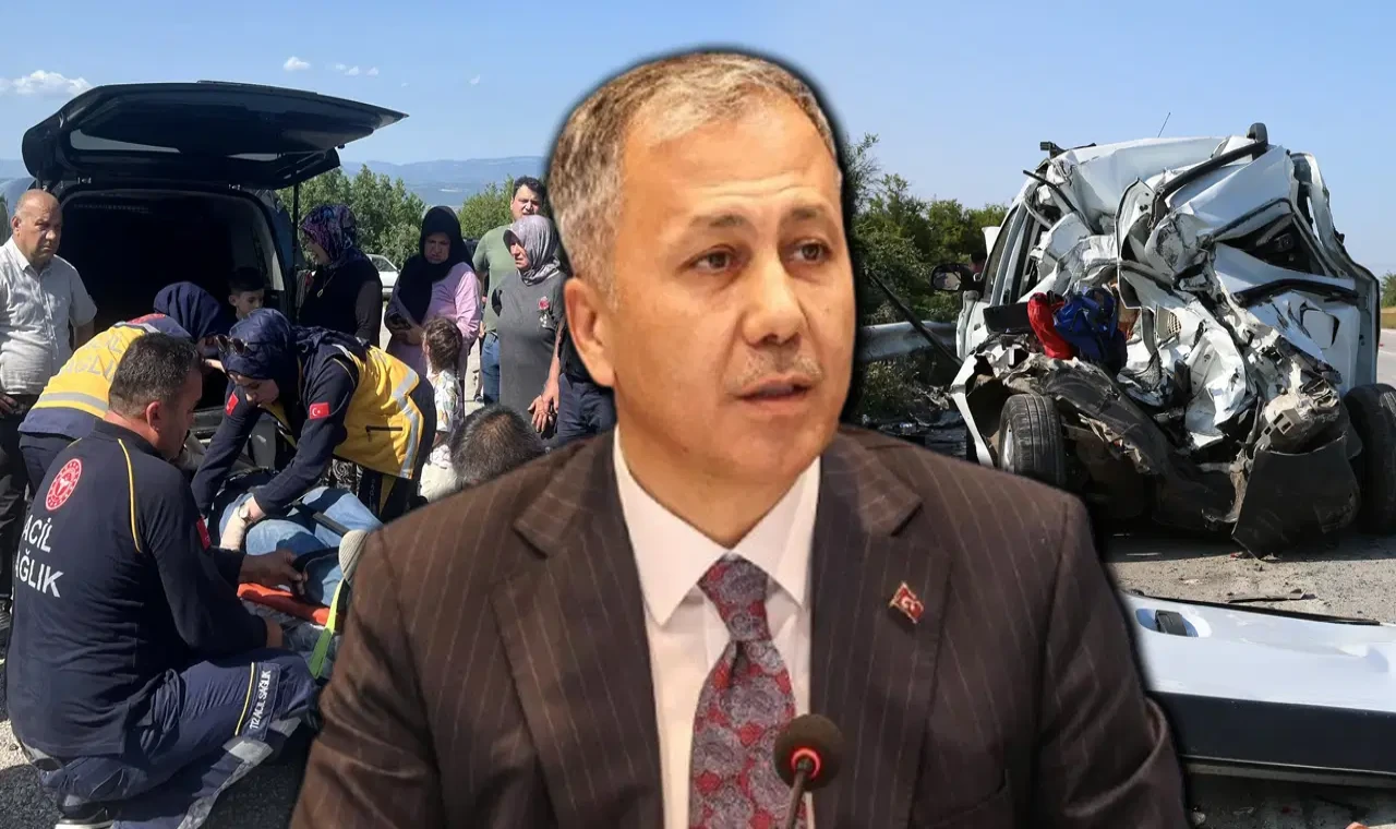 Bakan Yerlikaya: Bayram trafiğinde Ölü ve yaralı sayısı artıyor!