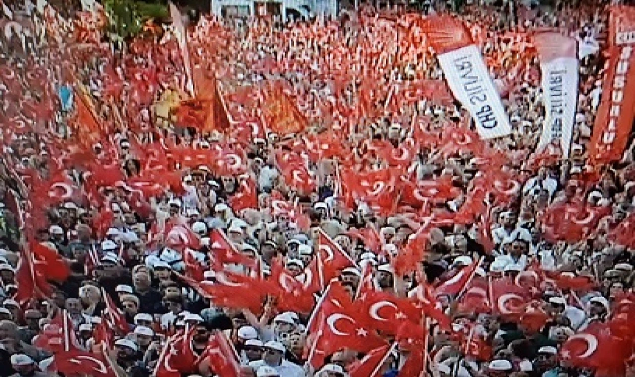 CHP'nin Tekirdağ'da tarihi mitingj