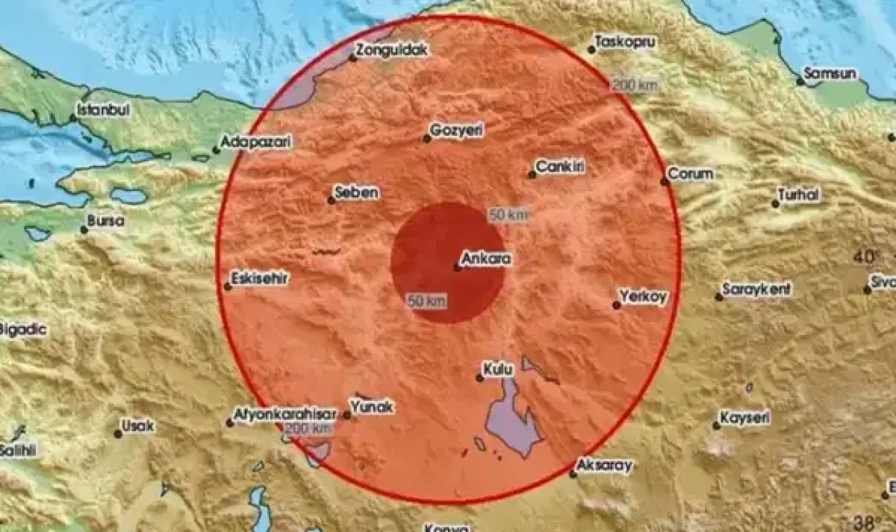 Ankara altında 25 km fay hattı: Yıkıcı olabilir
