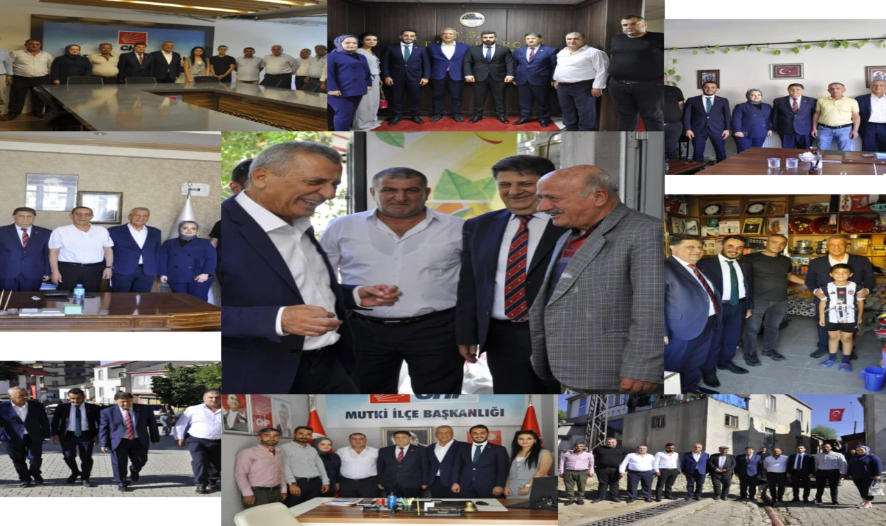CHP BİTLİS'TE DE HALKIN NABZINI TUTUYOR