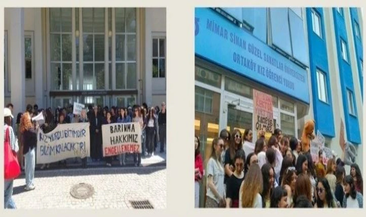 Ortaköy Kız Öğrenci Yurdu Kapatılıyor. Kız öğrenciler şaşkın!