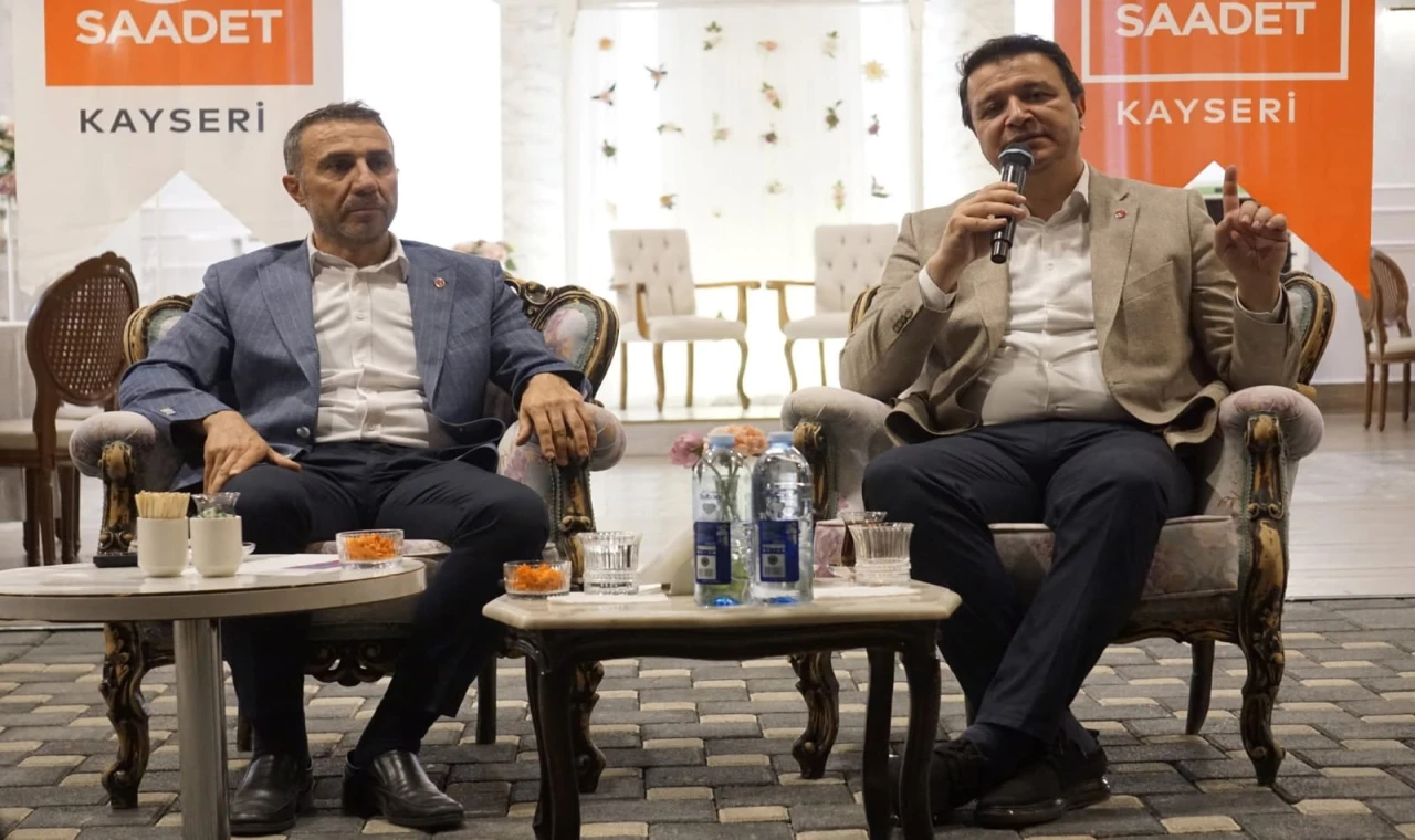 SP Başkanı Arıkan, Kayseri'de partilileriyle buluştu