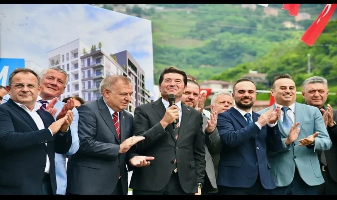 Trabzon'da Çağlayan Kentsel Dönüşüm Prejesinin temeli yarın atılacak