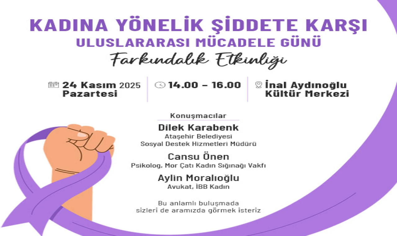 Kadına Şiddete Karşı Farkındalık Etkinliği