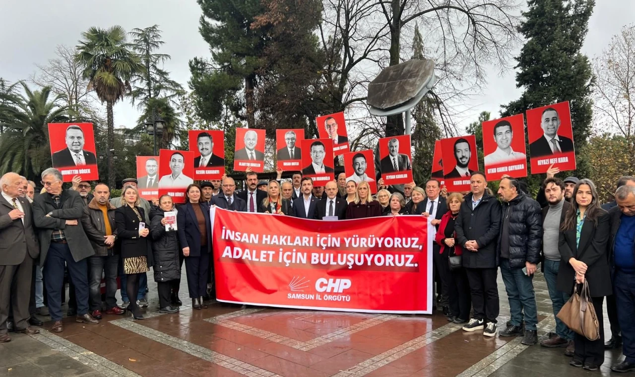 CHP'liler Çarşamba İlçesinden de ses yükseltti