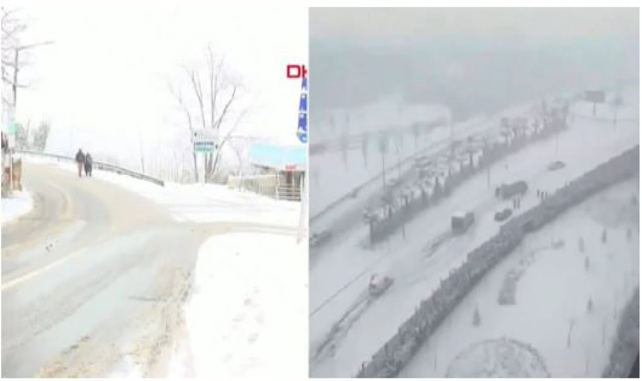 iSTANBUL'A YOĞUN KAR YAĞIŞI