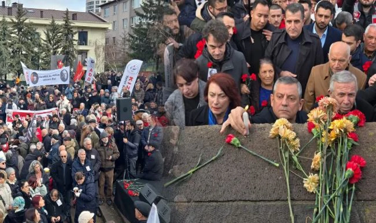 Uğur Mumcu bütün yurtta olduğu gibi Ankara'da da anıldı