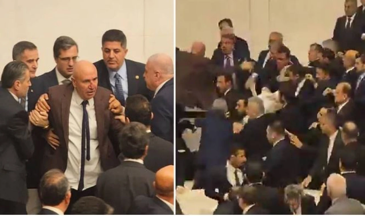 Bakan yemininde Meclis karıştı