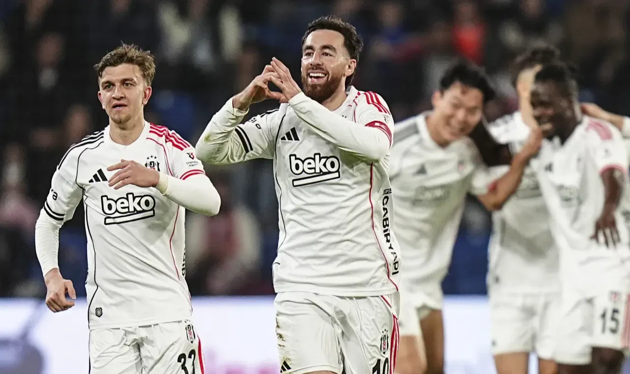 Başakşehir-Beşiktaş düellosunda kazanan Beşiktaş oldu