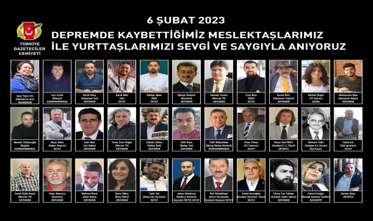 TGC deprem bölgesinde görev yapan gazetecilerin sorunlarını sıraladı