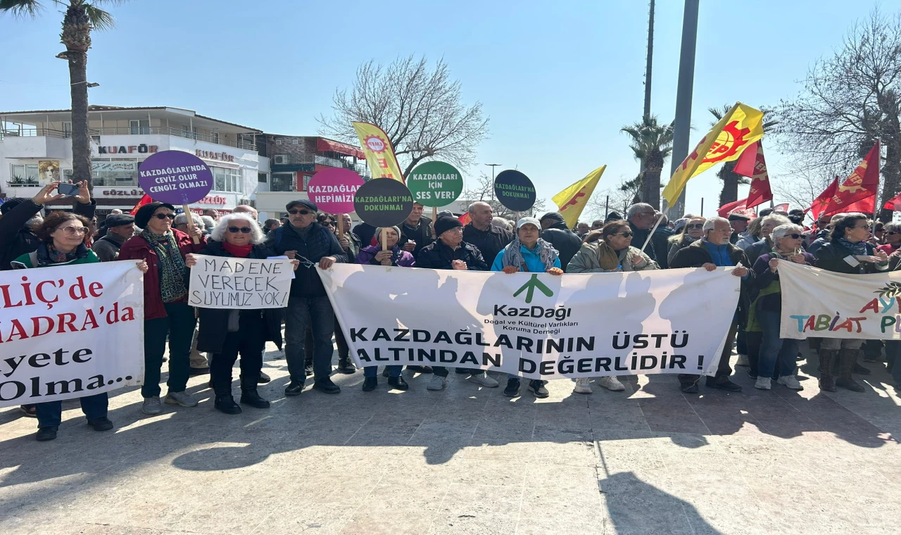 ÇEVRECİLER:  Doğa talanına dur de!