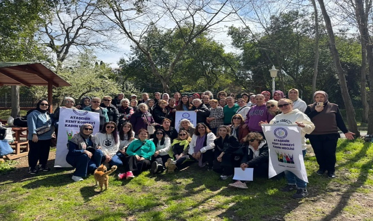 AtaşehirKent Konseyi Kadın Meclisi'nin 'Doğa Yürüyüşü'