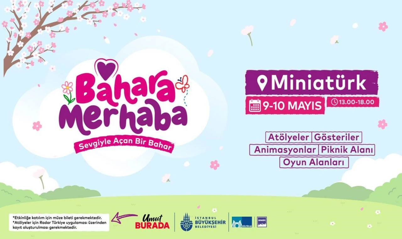 “Bahara Merhaba” Festivali Miniatürk’te!