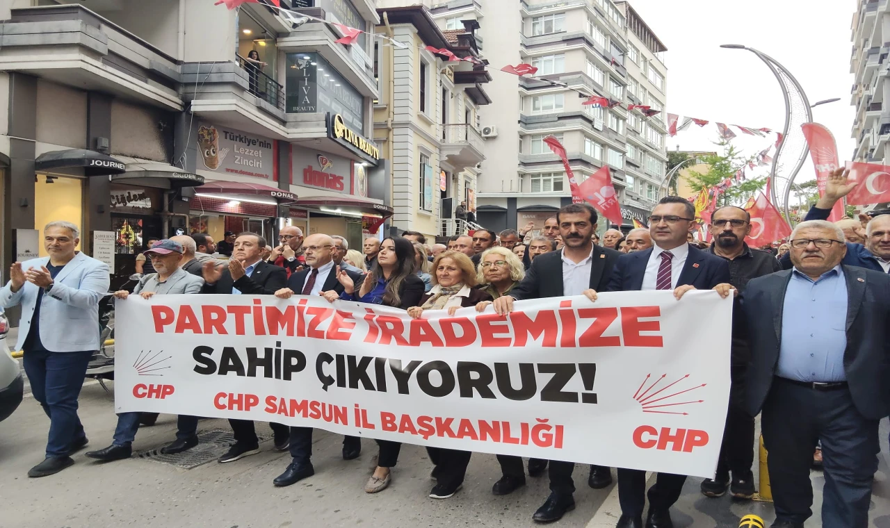 CHP Samsun: Toplumla birlikte mücadele edeceğiz