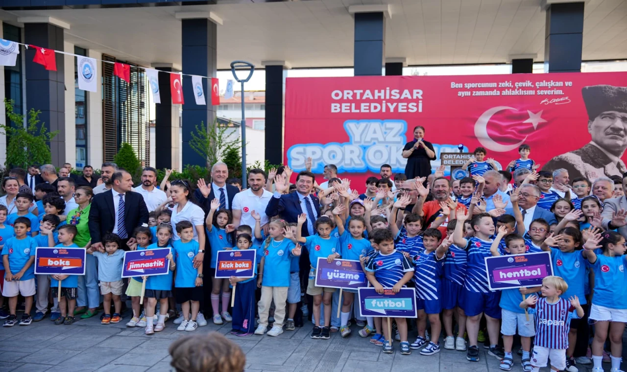 Ortahisar'da Yaz Spor Okulu açıldı