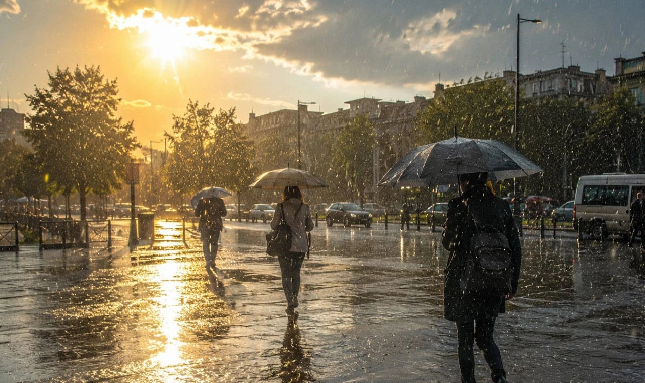 Meteoroloji: Sağanak, kuvvetli rüzgâr. DİKKATLİ OLUN!