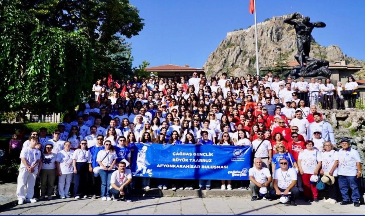ÇYDD Gençleri Geleneksel Büyük Taarruz Buluşması için Afyon'da
