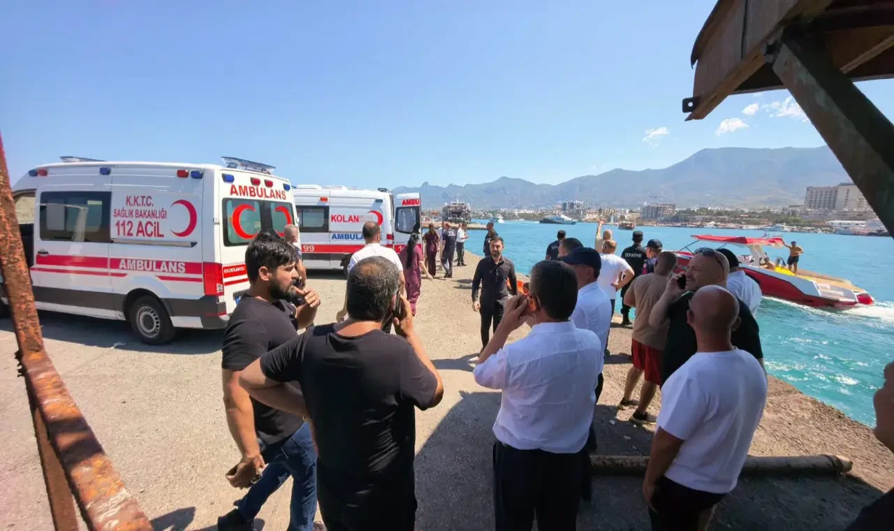 Girne faciasında kaybolanlar havadan da  aranıyor