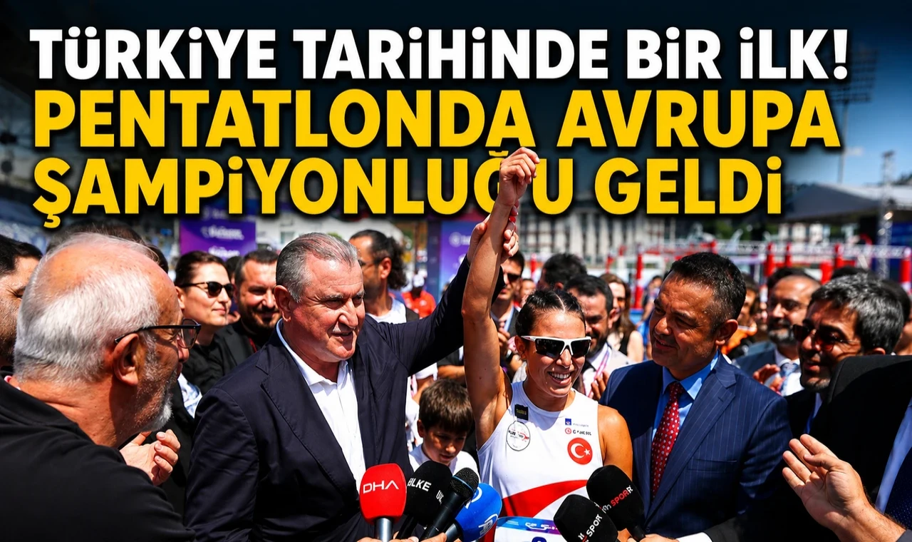 Mihrioğlu Pentatlonda Avrupa Şampiyonu Oldu!