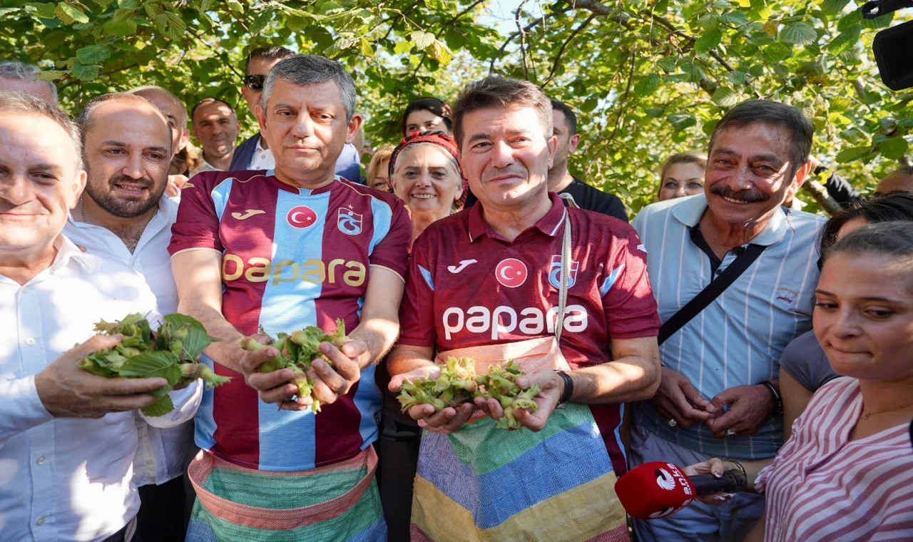 Özgür Özel Trabzon'da: İktidarımızda hiç kimse taban fiyatın altında alım-satım yapamayacak