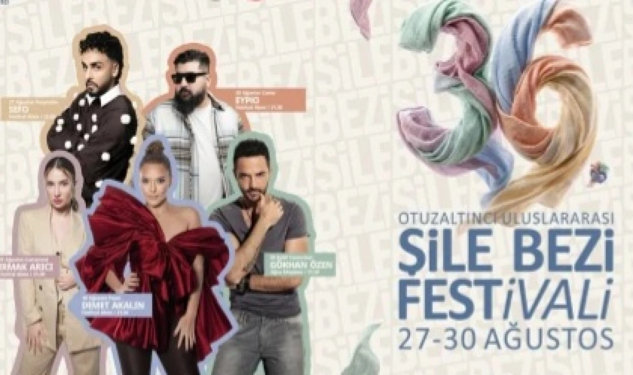 Şile Bezi Festivali'nde geri sayım başladı