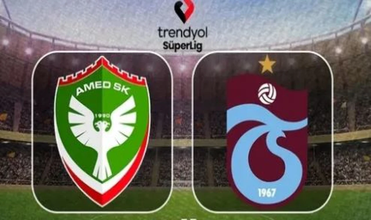Trabzonspor Amedspor karşısında