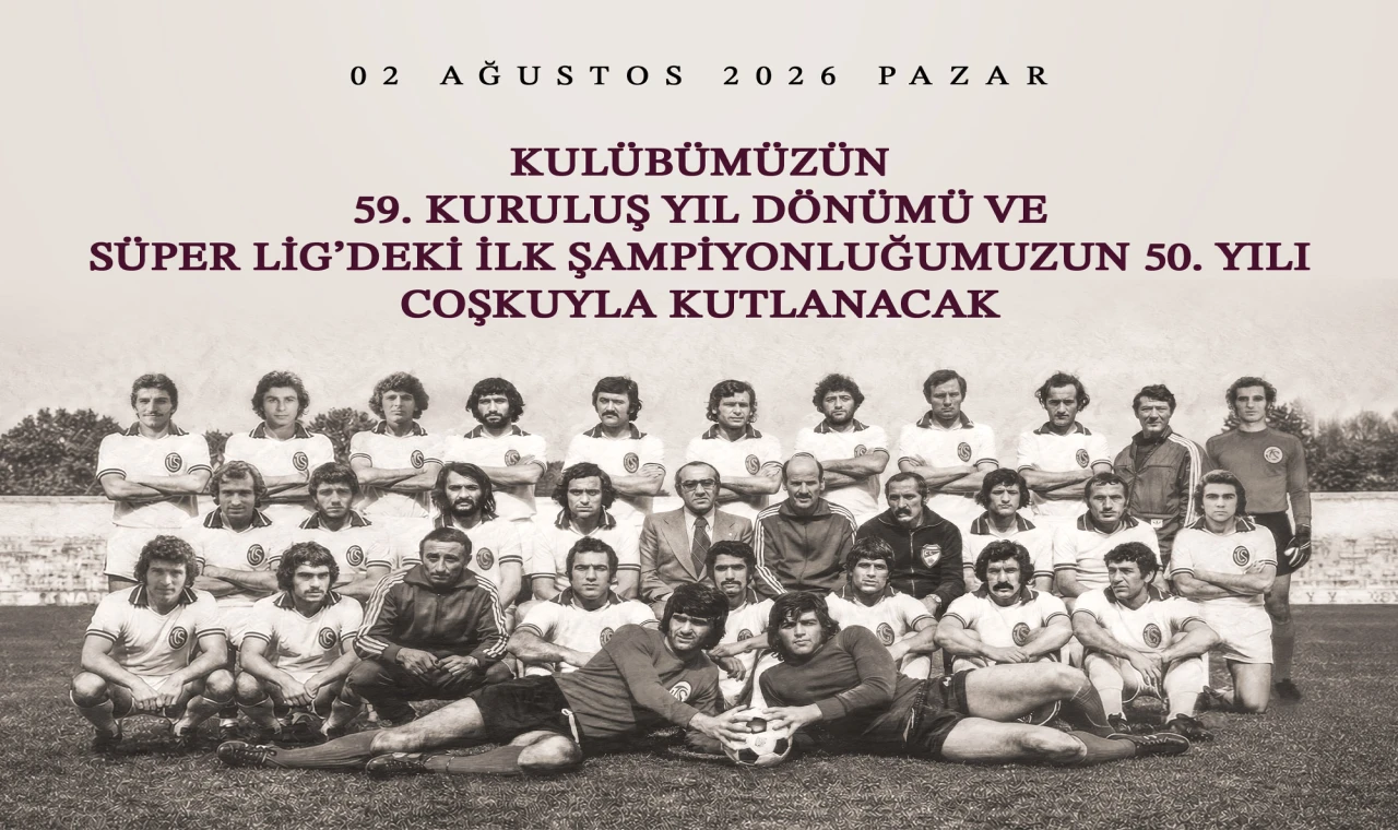Trabzonspor kuruluşunun 59. yılını kutluyor