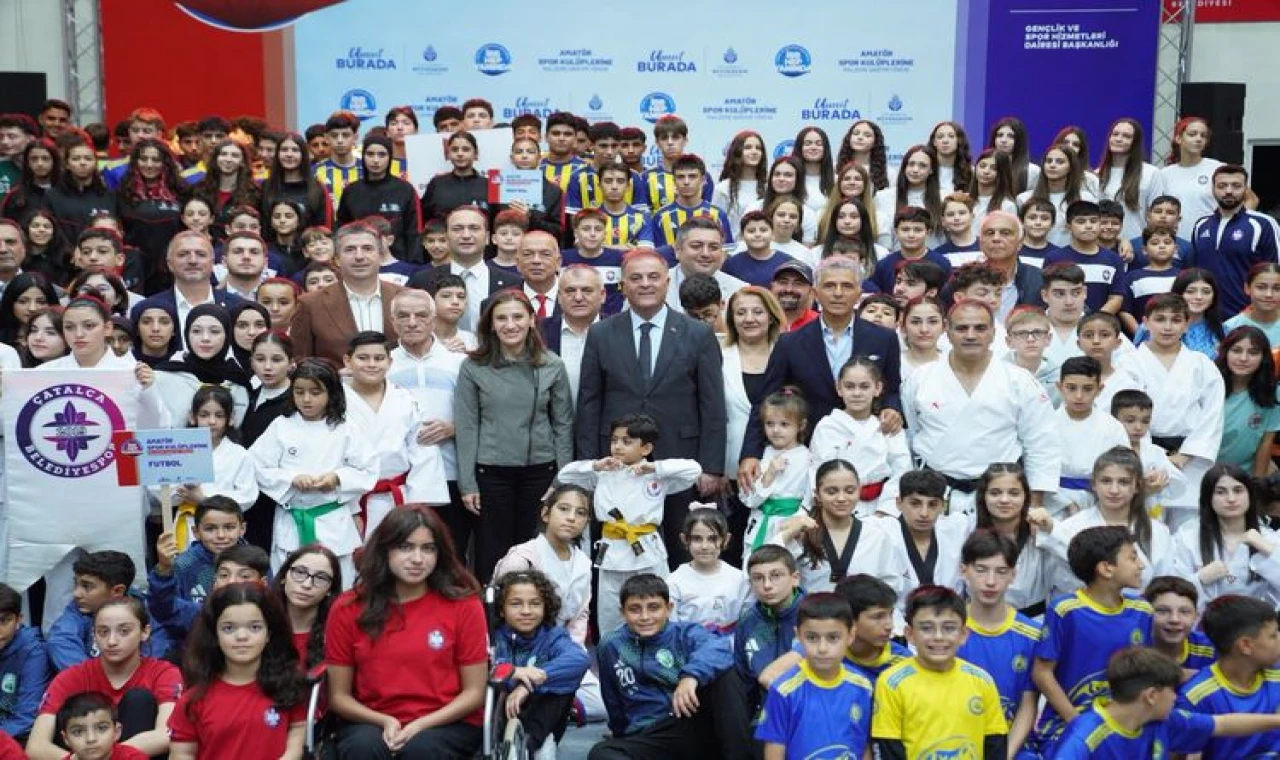 İBB'den amatör spor kulübüne yardım