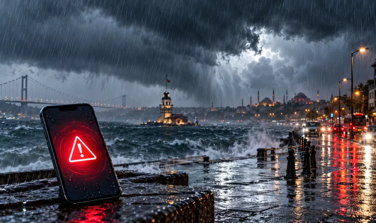 AFAD'dan İstanbul için saatli uyarı: Şiddetli sağanak geri geliyor!