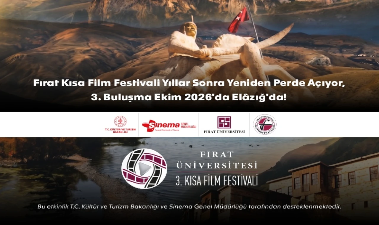ELAZIĞ’DA 3. KISA FİLM FESTİVALİ HEYECANI