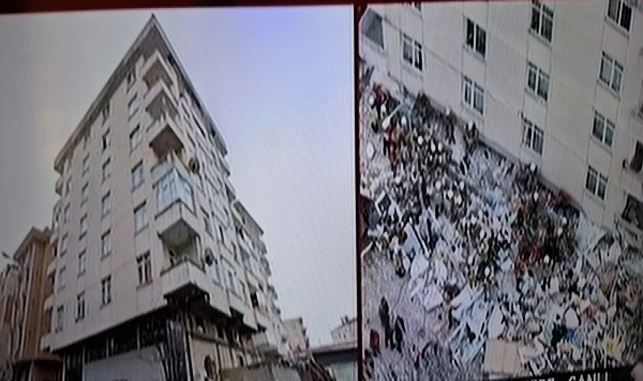 Maltepe'de çöken binada can kaybı 2'ye yükseldi