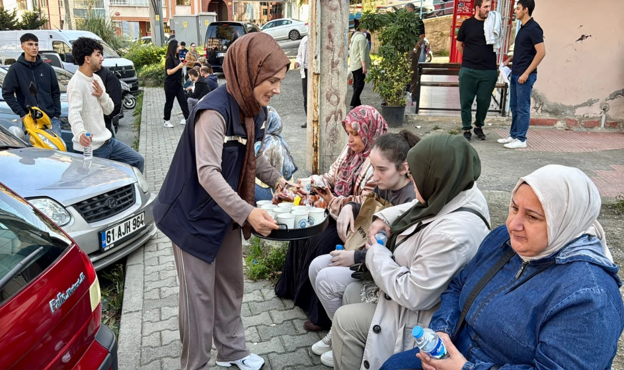Ortahisar Belediyesi'nin KPSS jesti