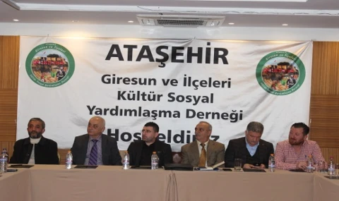 Ataşehir'de Giresun  Derneği yola çıktı...