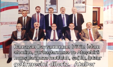 Ataşehir Trabzonlular Derneği'nin bayram kutlaması