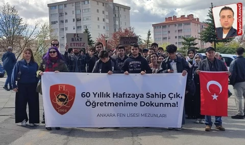 Ankara Fen Lisesi mezunlarından 'atamalara' tepkİ