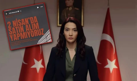 Boykot çağrısı yapan Aybüke Pusat'ı TRT dizideki oyuncu kadrosundan çıkardı