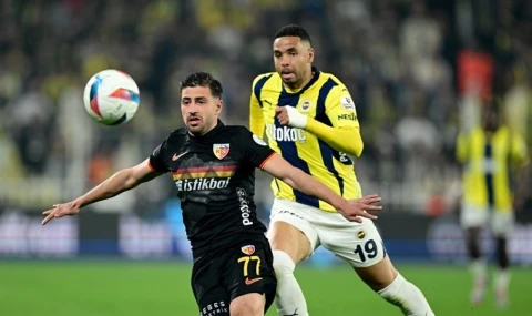 Fenerbahçe Kayserispor karşısında son dakikada yıkıldı