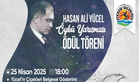 Hasan Ali Yücel Öykü Yarışmasının ödülleri sahiplerini buluyor