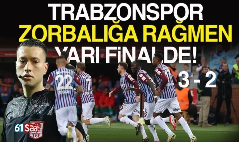 Ziraat Kupası'nda Trabzonspor Bodrum'u zor da olsa geçti