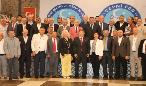 Oğuz Çepni Boyu Dernekleri Federasyonu Başkanı Özdemir güven tazeledi