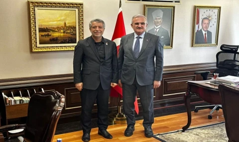 Yeni Yüzyıl Partisi'nden İçişleri Bakanlığı'na ziyaret