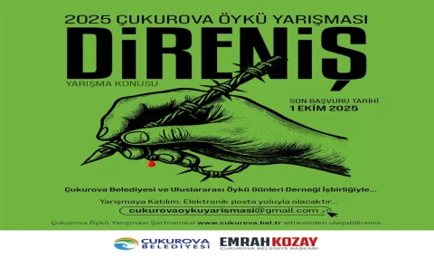 2025 ÇUKUROVA ÖYKÜ ÖDÜLÜ BAŞVURULARI SÜRÜYOR