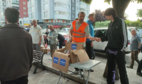 Atakum Belediyesinden bayram şekeri ikramı