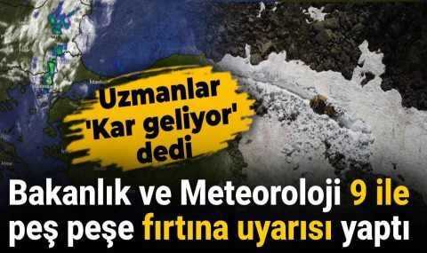 İnanılmaz... Uzmanlara göre KAR GELİYOR