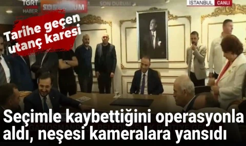 Seçimle kaybettiğini operasyonla aldı, neşesi kameralara yansıdı