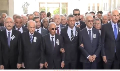 Gazeteci, Yazar, Siyasetçi Altan Öymen için TBMM'de tören...
