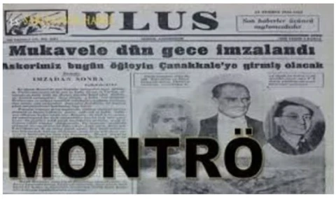 Montrö 89 yıl önce yürürlüğe girdi. Bayramdır!